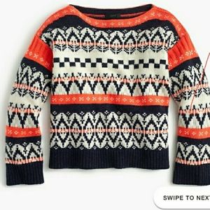 J. Crew cropped sweater